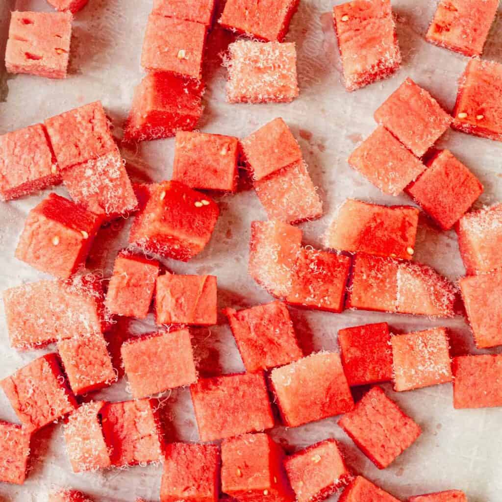 How to Freeze Watermelon What Molly Made