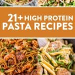 6 images of high protein pasta recipes