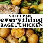 everything bagel chicken pin