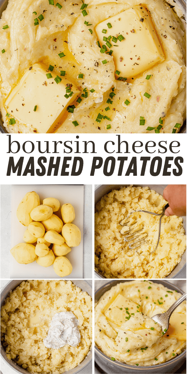Creamy Boursin Mashed Potatoes Recipe