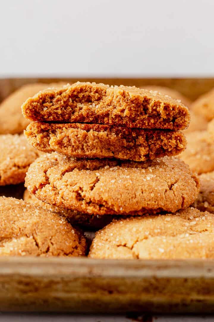 Easy Recipe for Soft and Chewy Ginger Cookies