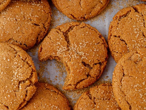 Easy Recipe for Soft and Chewy Ginger Cookies