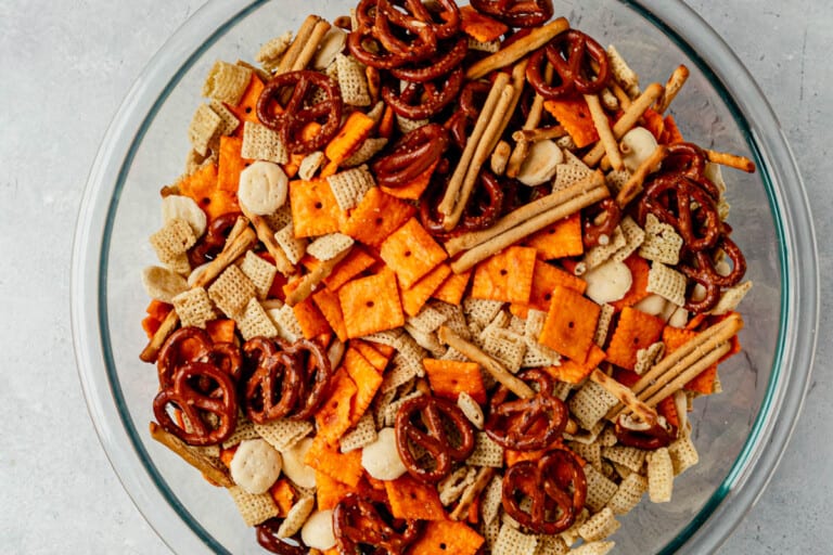 Best Cheesy Ranch Chex Mix (Easy Party Recipe)