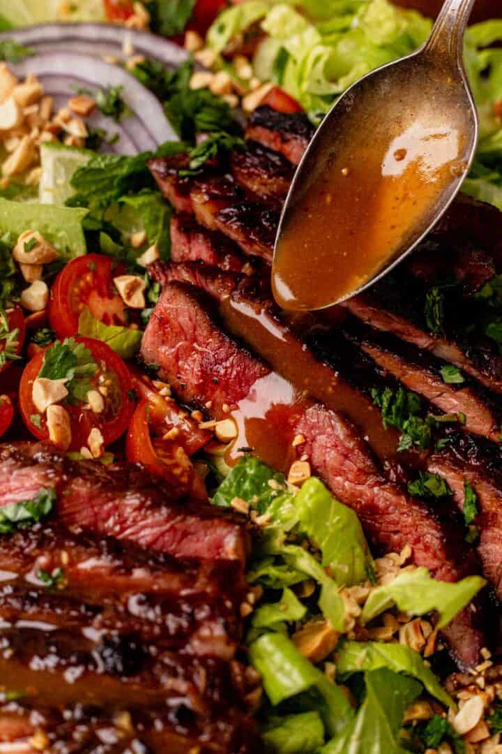 Easy Thai Steak Salad Recipe With Peanut Dressing   Thai Steak Salad 4 1 720x1080 