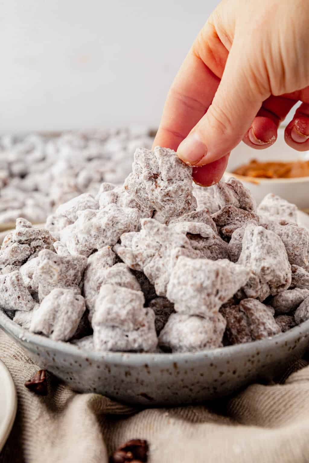 Puppy Chow Without Peanut Butter Recipe (Muddy Buddies)