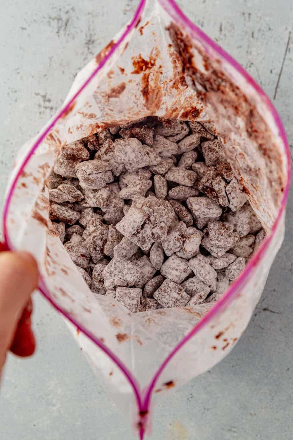 Puppy Chow Without Peanut Butter Recipe (Muddy Buddies)