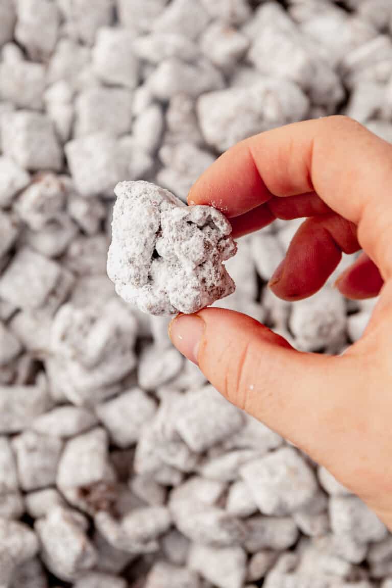 Puppy Chow Without Peanut Butter Recipe (Muddy Buddies)