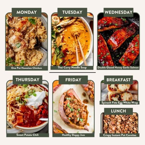 Week 10: PCOS Meal Plan