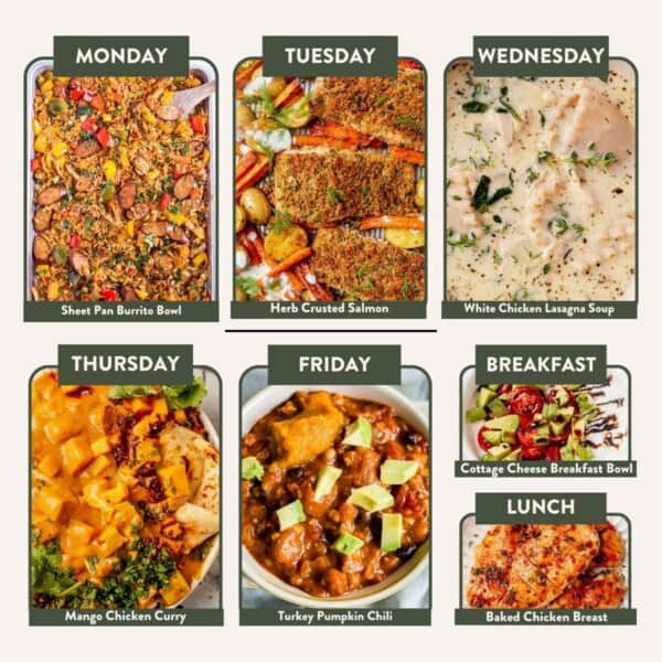 Week 11: PCOS Meal Plan