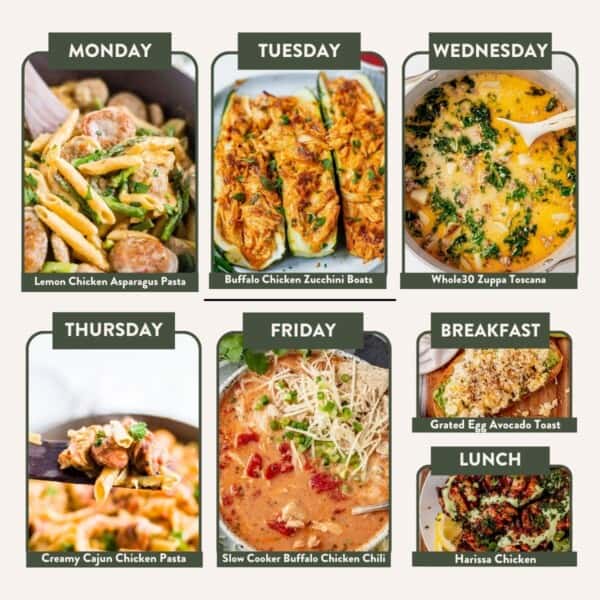 Week 16: PCOS Meal Plan