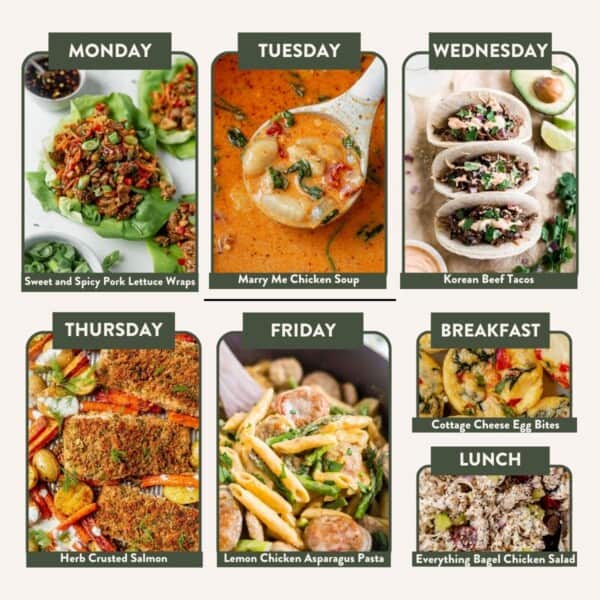 Week 20: PCOS Meal Plan