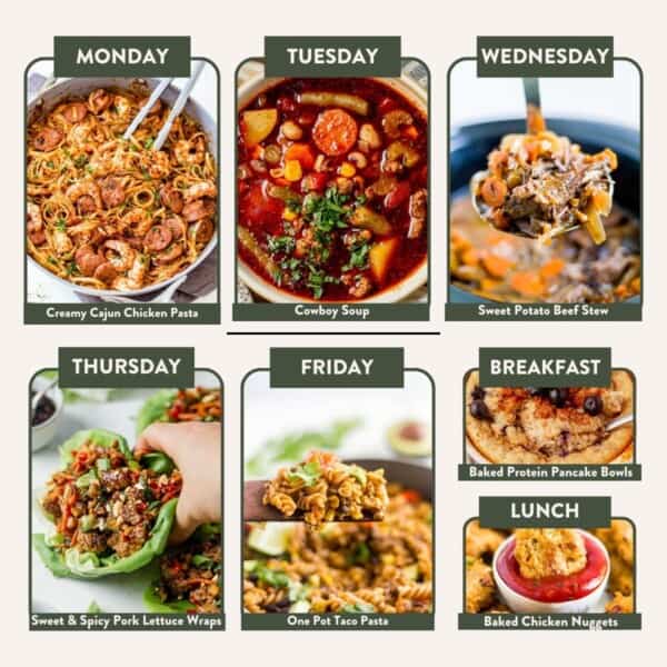 Week 4: PCOS Meal Plan