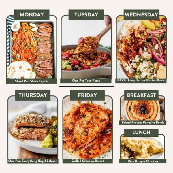 Week 48 PCOS Meal Plan