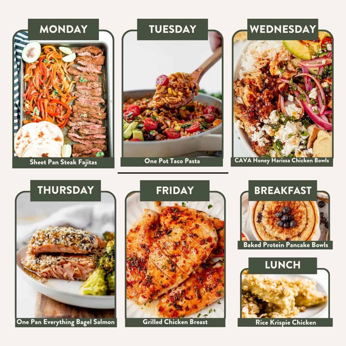 Week 48 PCOS Meal Plan