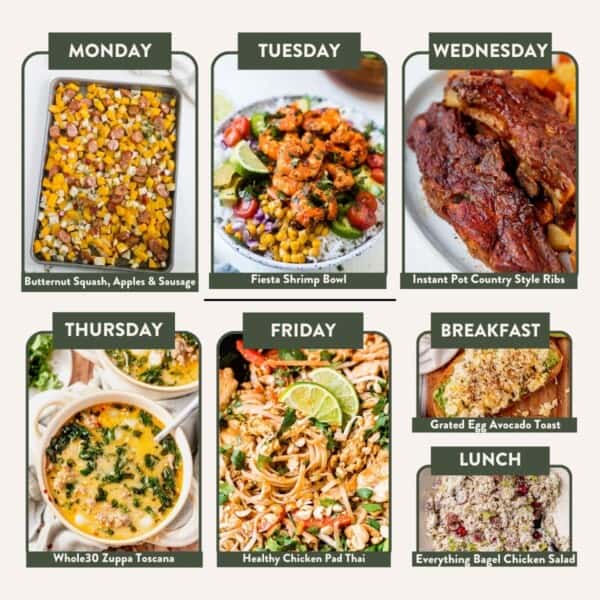 Week 5: PCOS Meal Plan