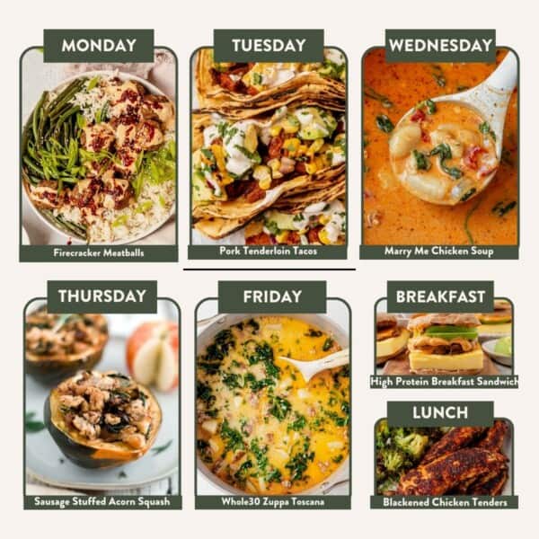 Week 7: PCOS Meal Plan