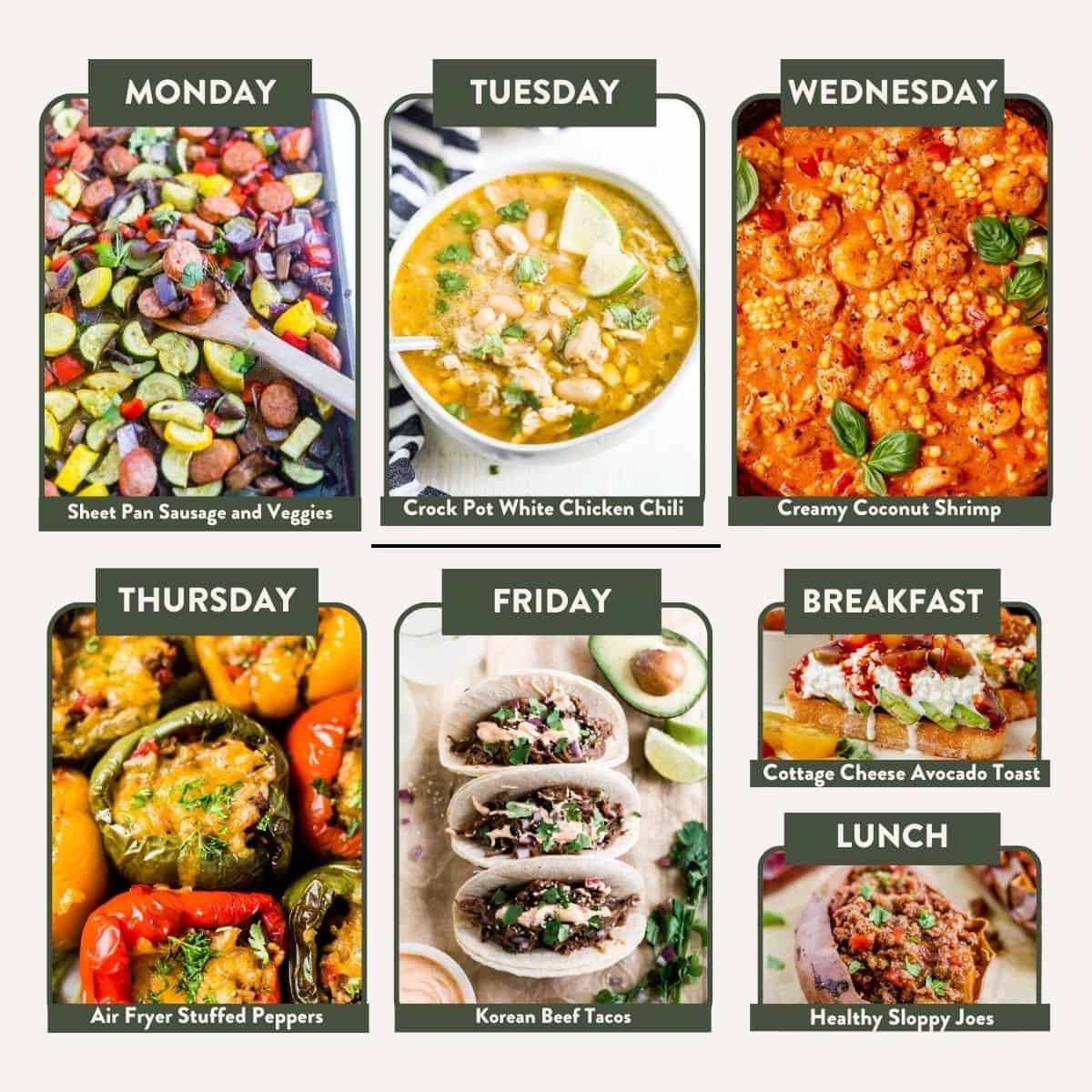 Week 8: PCOS Meal Plan