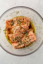 Greek Salmon (Grilled or Baked)