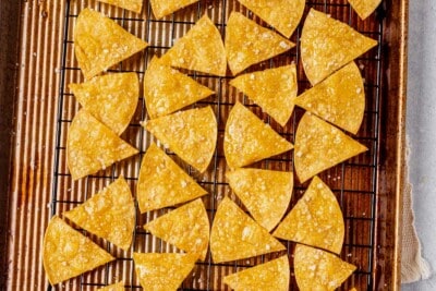 Homemade Baked Tortilla Chips | What Molly Made