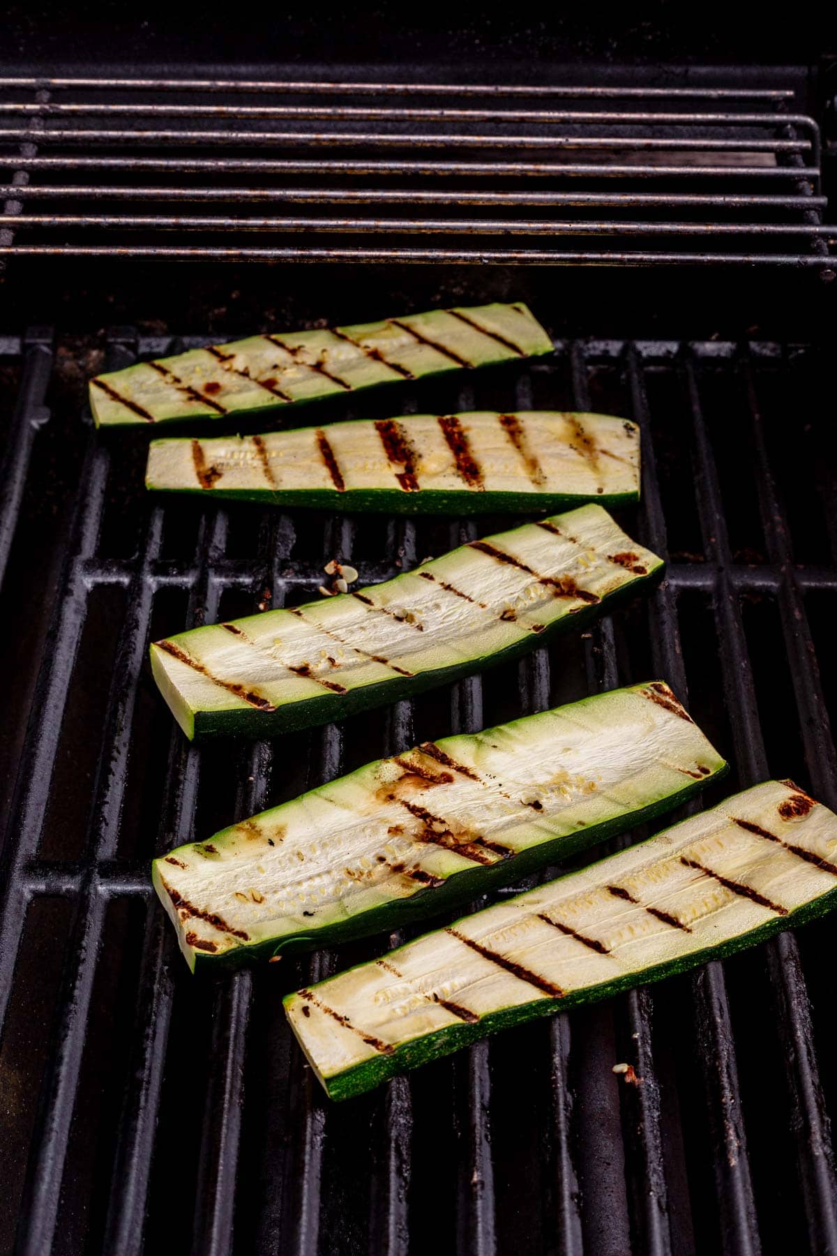 zucchini on the grill