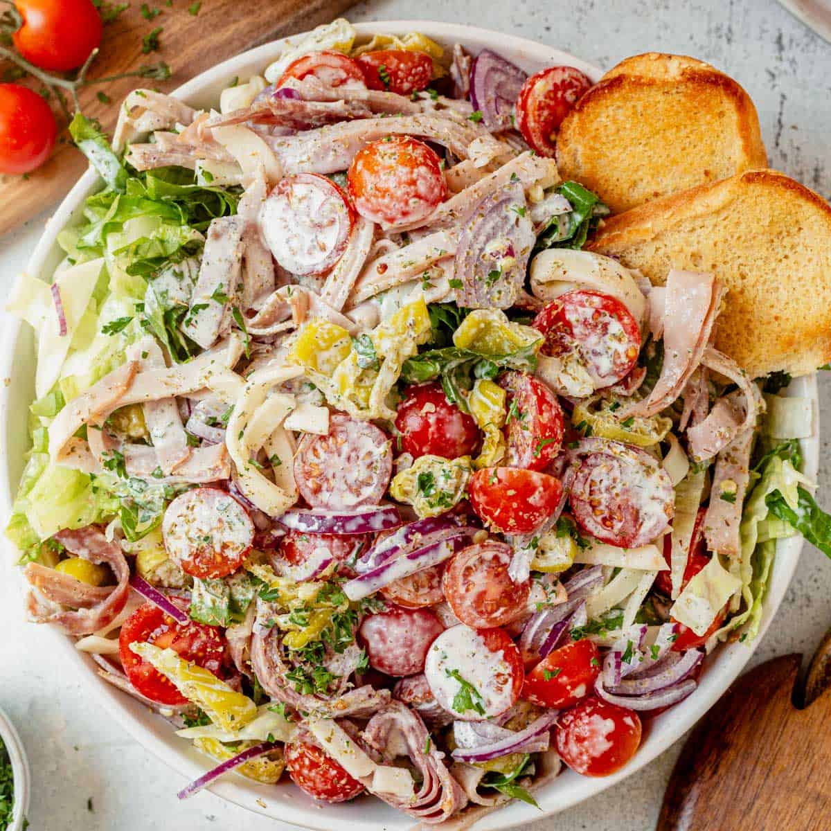 Grinder Salad Recipe-image