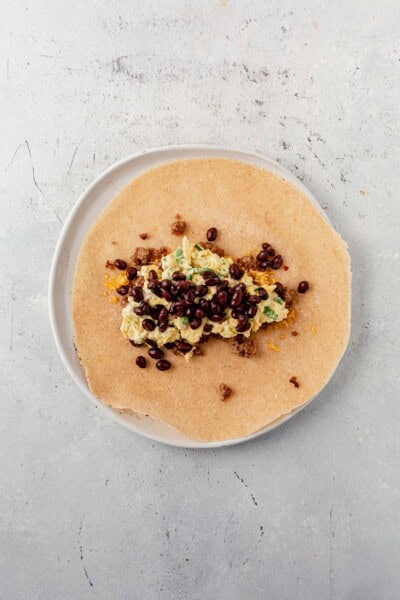 High-Protein Breakfast Burrito | What Molly Made