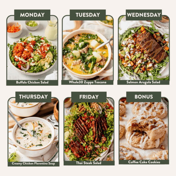 soup and salad meal plan