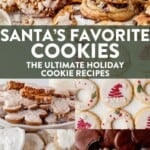 santas favorite cookies ebook cover