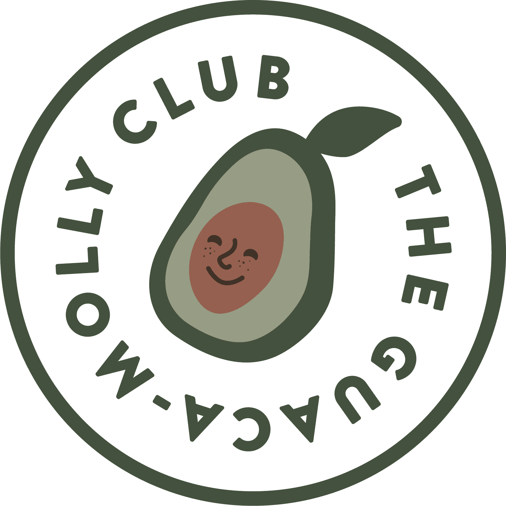 guaca molly club logo badge