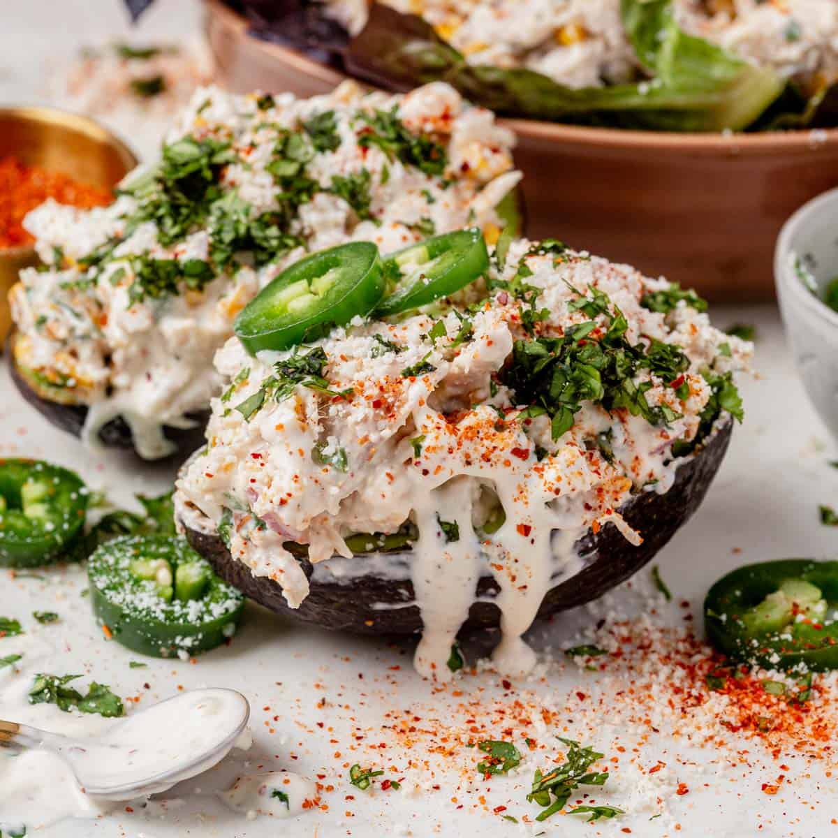 Mexican Street Corn Chicken Salad-image