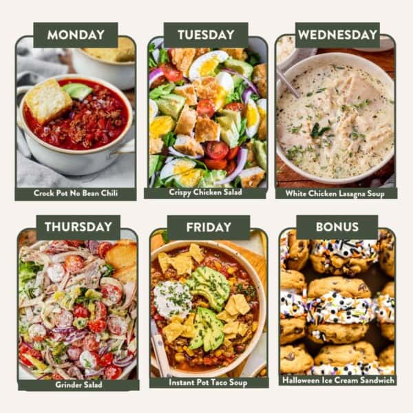 soups + salads 2 meal plan image for 10.18.25