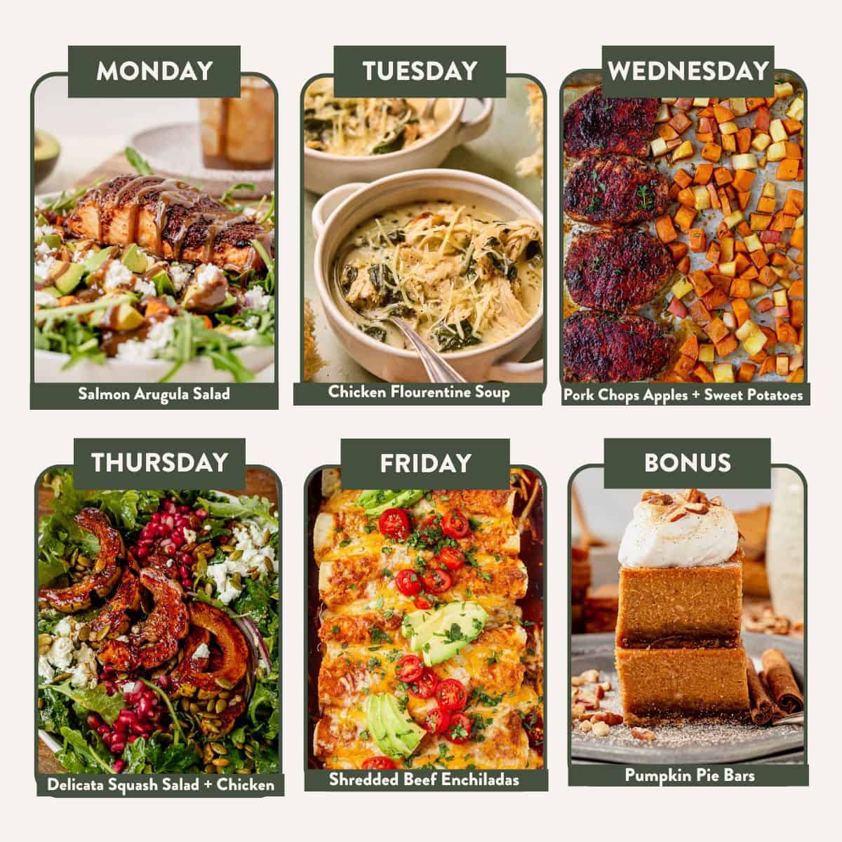 10.25.25 meal plan menu image