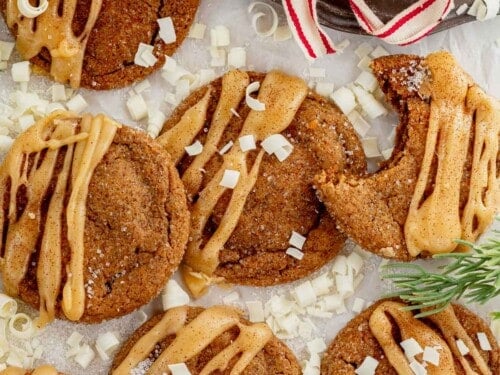 Gingerbread Latte Cookies | What Molly Made